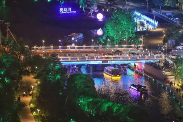 北京适合拍夜景的地方（北京朝阳璀璨夜景）.