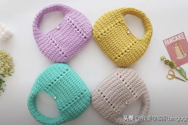 简易布包的做法大全（简约清新的糖果色包包）.