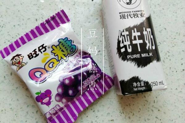 用果冻和奶怎么做秋天的第一个包包（可做多种口味）.