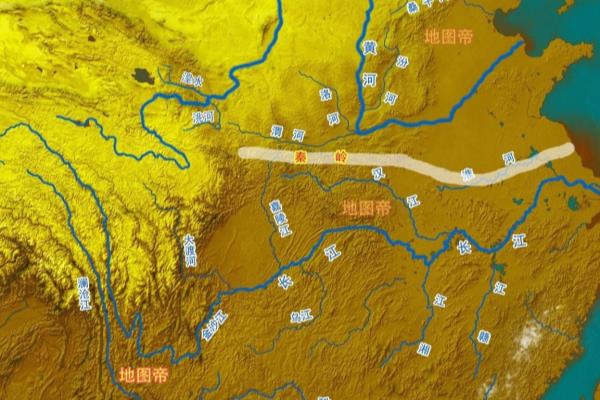 秦岭淮河一线的具体位置（如果秦岭淮河调换位置）.