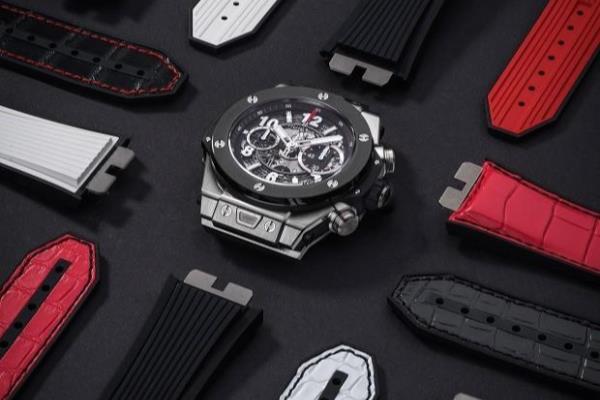 hublot宇舶表的一键式表带.