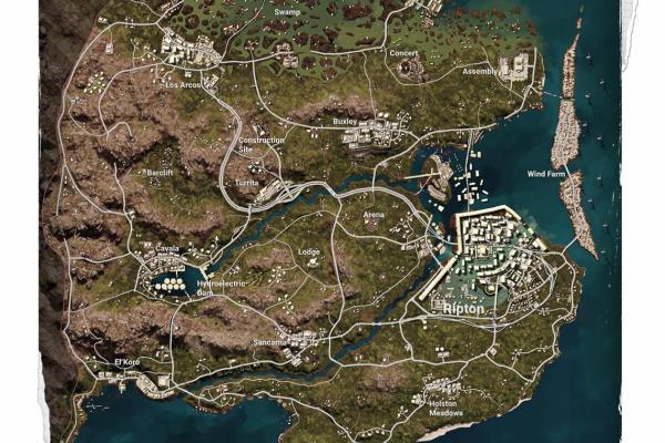 绝地求生新地图帝斯顿哪里刷汽艇