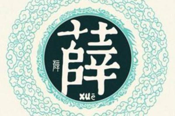 薛姓男孩名字大全