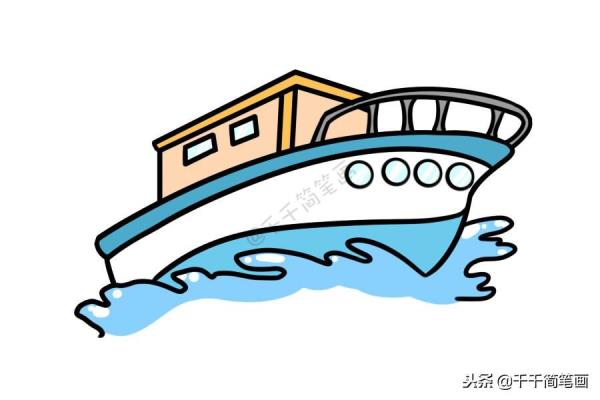 海上帆船图片 风景图片 简笔画大全.