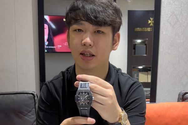 hublot宇舶手表蓝色酒桶价格.