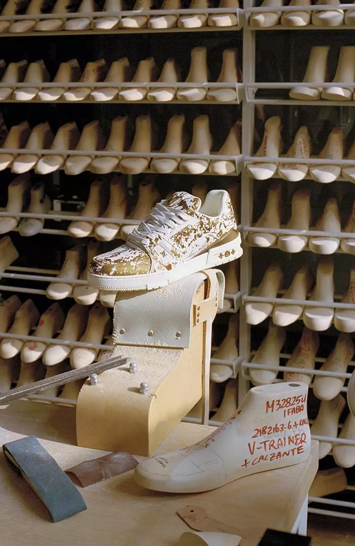 由virgil设计的路易威登鞋(1)