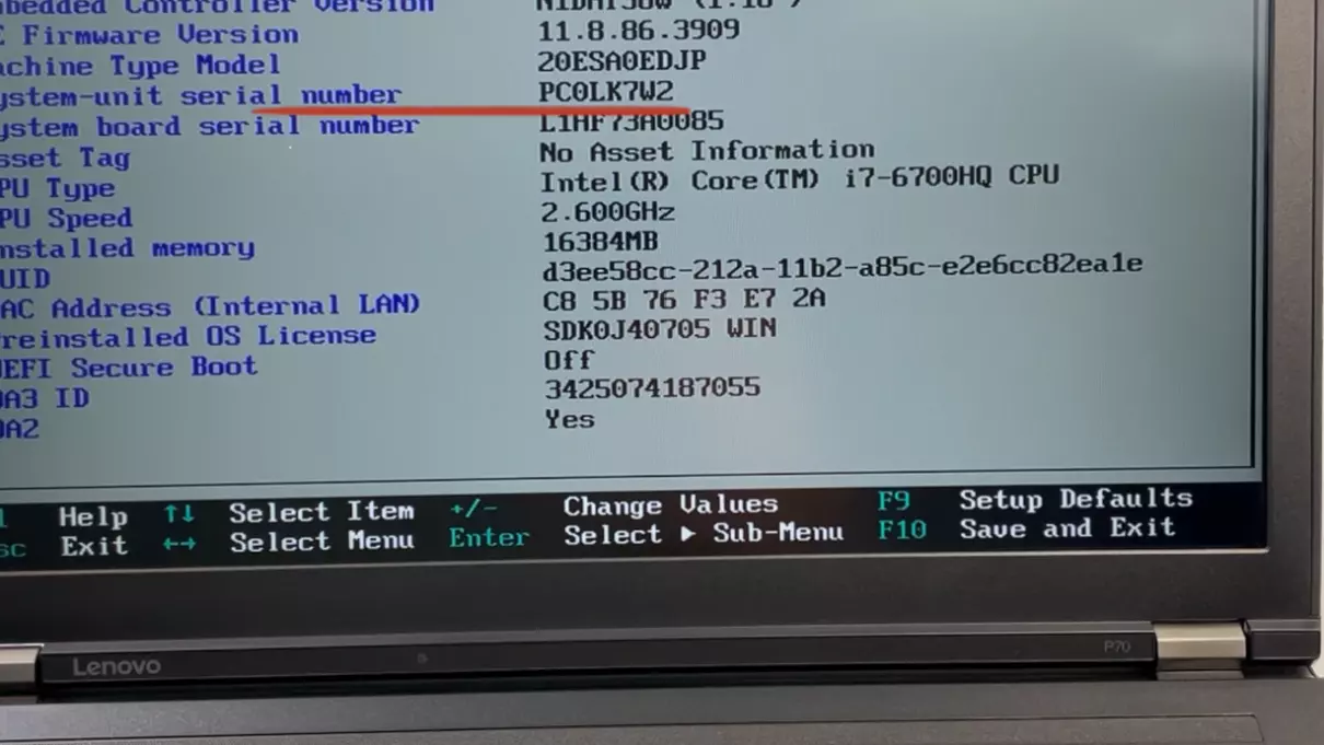 怎么看Thinkpad是不是原机(11)