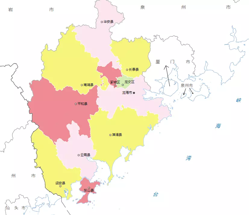 漳州市是哪个省的城市(4)