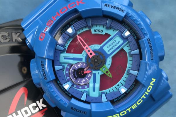 卡西欧ga110怎么调时间指针一致