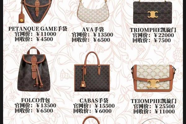 celine老花腋下包回收价格